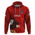 Personalised Chile Rugby Hoodie 2023 Los Condores World Cup - Wonder Print Shop