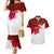 England Rugby Couples Matching Mermaid Dress and Hawaiian Shirt 2023 Go Champions World Cup Red Rose - Wonder Print Shop