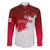 England Rugby Family Matching Puletasi Dress and Hawaiian Shirt 2023 Go Champions World Cup Red Rose - Wonder Print Shop