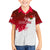 England Rugby Family Matching Puletasi Dress and Hawaiian Shirt 2023 Go Champions World Cup Red Rose - Wonder Print Shop