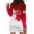 England Rugby Hoodie Dress 2023 Go Champions World Cup Red Rose - Wonder Print Shop