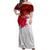 England Rugby Off Shoulder Maxi Dress 2023 Go Champions World Cup Red Rose - Wonder Print Shop