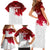 Custom England Rugby Family Matching Short Sleeve Bodycon Dress and Hawaiian Shirt 2023 Go Champions World Cup Red Rose - Wonder Print Shop