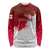 Custom England Rugby Long Sleeve Shirt 2023 Go Champions World Cup Red Rose - Wonder Print Shop