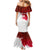 Custom England Rugby Mermaid Dress 2023 Go Champions World Cup Red Rose - Wonder Print Shop