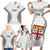 Custom Fiji Rugby Family Matching Short Sleeve Bodycon Dress and Hawaiian Shirt 2023 Go Champions World Cup Fijian Tapa Pattern - Wonder Print Shop