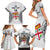 Custom Fiji Rugby Family Matching Short Sleeve Bodycon Dress and Hawaiian Shirt 2023 Go Champions World Cup Fijian Tapa Pattern - Wonder Print Shop