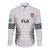 Custom Fiji Rugby Long Sleeve Button Shirt 2023 Go Champions World Cup Fijian Tapa Pattern - Wonder Print Shop