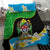 Personalised Tanzania Independence Day Bedding Set Heri ya Siku ya Uhuru African Pattern - Wonder Print Shop