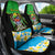 Personalised Tanzania Independence Day Car Seat Cover Heri ya Siku ya Uhuru African Pattern - Wonder Print Shop