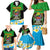 Personalised Tanzania Independence Day Family Matching Mermaid Dress and Hawaiian Shirt Heri ya Siku ya Uhuru African Pattern - Wonder Print Shop