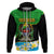 Personalised Tanzania Independence Day Hoodie Heri ya Siku ya Uhuru African Pattern - Wonder Print Shop