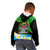 Personalised Tanzania Independence Day Kid Hoodie Heri ya Siku ya Uhuru African Pattern - Wonder Print Shop