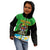 Personalised Tanzania Independence Day Kid Hoodie Heri ya Siku ya Uhuru African Pattern - Wonder Print Shop