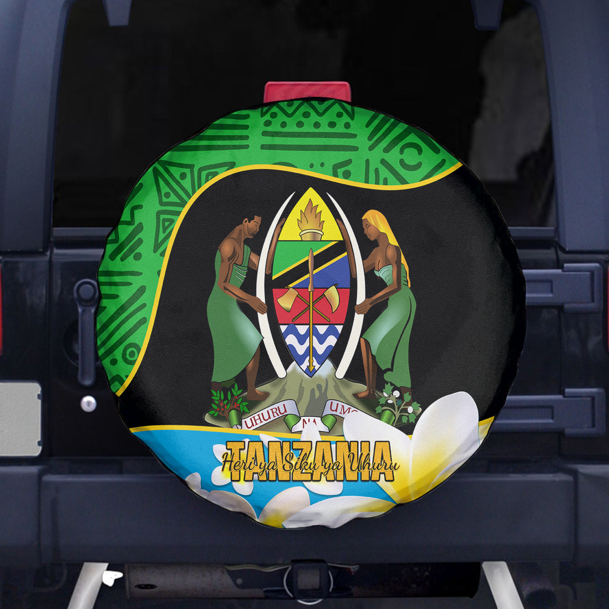 personalised-tanzania-independence-day-spare-tire-cover-heri-ya-siku-ya-uhuru-african-pattern