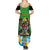 Personalised Tanzania Independence Day Summer Maxi Dress Heri ya Siku ya Uhuru African Pattern - Wonder Print Shop