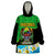 Personalised Tanzania Independence Day Wearable Blanket Hoodie Heri ya Siku ya Uhuru African Pattern - Wonder Print Shop