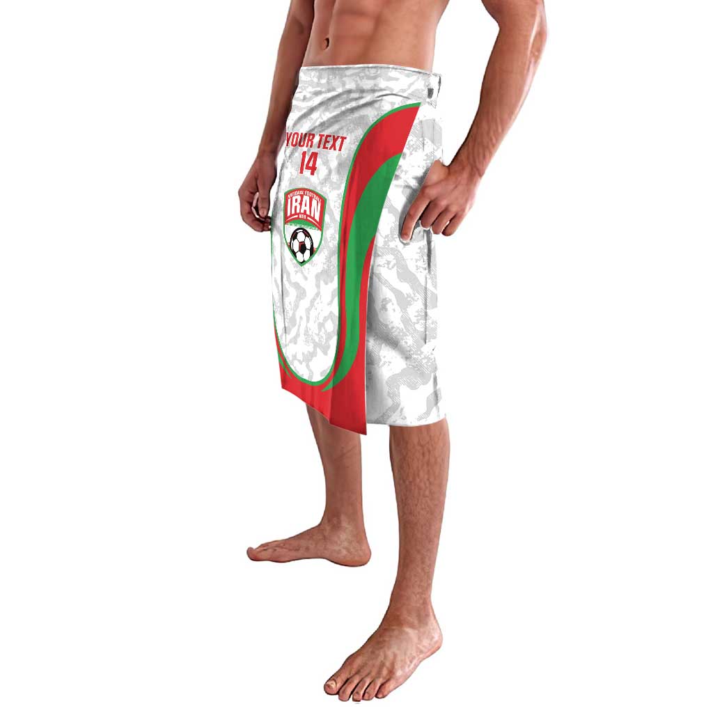Iran Football Custom Lavalava Come On Team Melli Cheetah - Wonder Print Shop