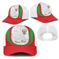 Iran Football Mesh Trucker Cap Come On Team Melli Cheetah - Wonder Print Shop