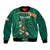 Custom Ireland Rugby Sevens Bomber Jacket Go Champions Irish Shamrock - Wonder Print Shop