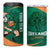 Personalised Ireland Rugby Sevens 4 in 1 Can Cooler Tumbler Go Champions Irish Shamrock