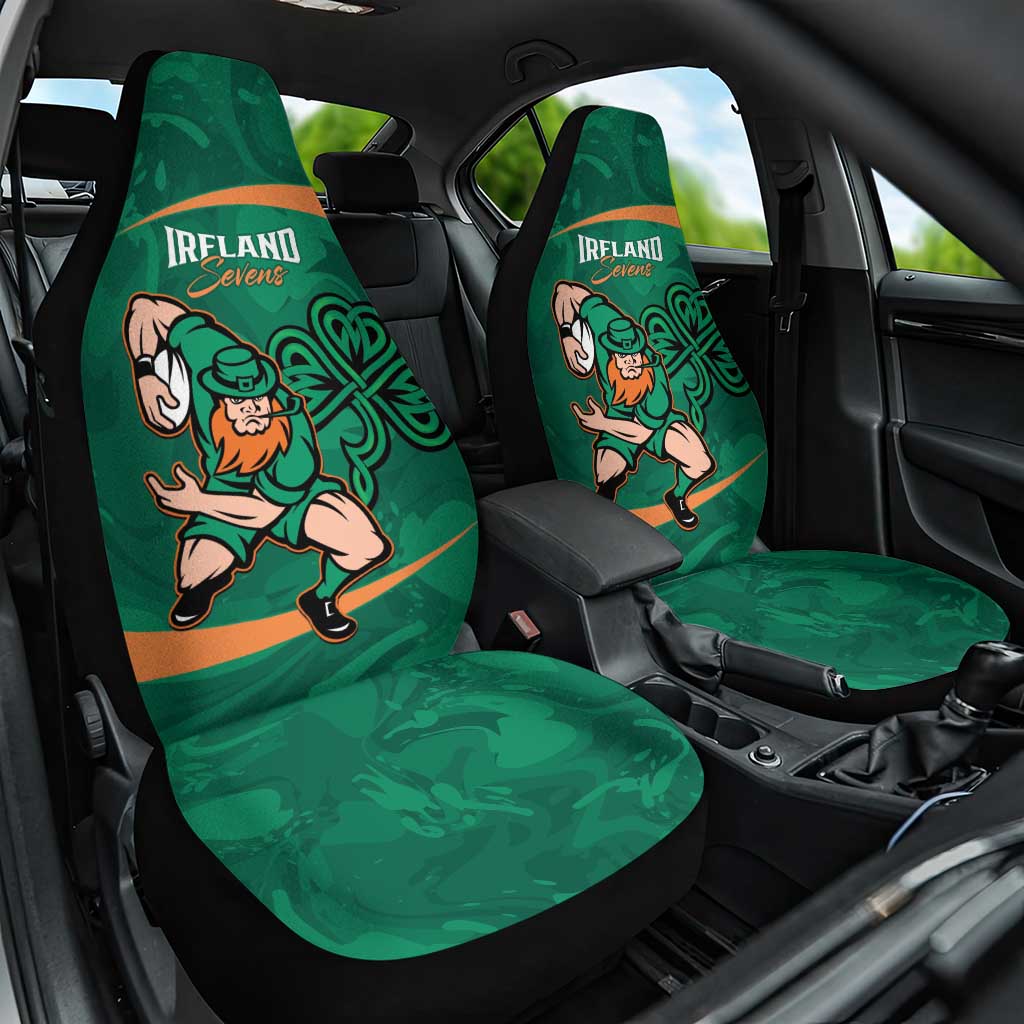 Ireland Rugby Sevens Car Seat Cover Go Champions Irish Shamrock - Wonder Print Shop