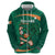 Custom Ireland Rugby Sevens Hoodie Go Champions Irish Shamrock - Wonder Print Shop