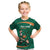 Custom Ireland Rugby Sevens Kid T Shirt Go Champions Irish Shamrock - Wonder Print Shop