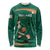 Custom Ireland Rugby Sevens Long Sleeve Shirt Go Champions Irish Shamrock - Wonder Print Shop