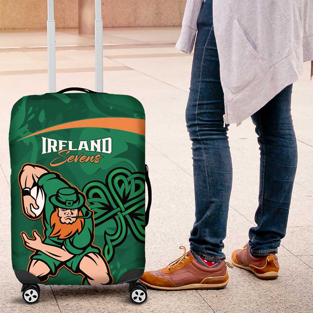 Ireland Rugby Sevens Luggage Cover Go Champions Irish Shamrock