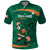 Custom Ireland Rugby Sevens Polo Shirt Go Champions Irish Shamrock - Wonder Print Shop