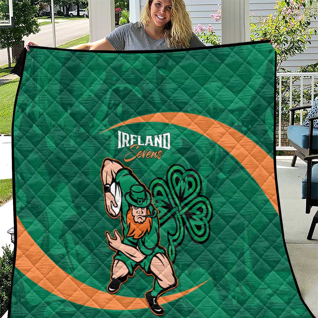 Ireland Rugby Sevens Quilt Go Champions Irish Shamrock