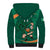 Custom Ireland Rugby Sevens Sherpa Hoodie Go Champions Irish Shamrock