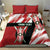 Custom Kenya Rugby Sevens Bedding Set Go Champions African Pattern - Wonder Print Shop