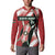 Custom Kenya Rugby Sevens Button Sweatshirt Go Champions African Pattern - Wonder Print Shop