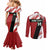 Custom Kenya Rugby Sevens Couples Matching Mermaid Dress and Long Sleeve Button Shirt Go Champions African Pattern