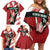 Custom Kenya Rugby Sevens Family Matching Off Shoulder Short Dress and Hawaiian Shirt Go Champions African Pattern - Wonder Print Shop