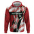 Custom Kenya Rugby Sevens Hoodie Go Champions African Pattern - Wonder Print Shop