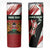 Personalised Kenya Rugby Sevens Skinny Tumbler Go Champions African Pattern