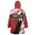 Custom Kenya Rugby Sevens Wearable Blanket Hoodie Go Champions African Pattern