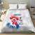 Custom France Rugby 2025 Bedding Set Allez Les Bleus!