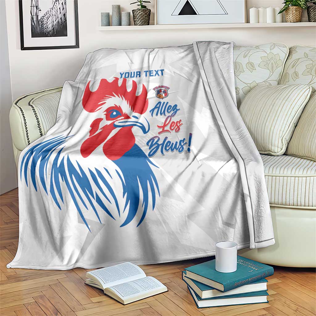 Custom France Rugby 2025 Blanket Allez Les Bleus!