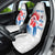 Custom France Rugby 2025 Car Seat Cover Allez Les Bleus!