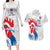 Custom France Rugby 2025 Couples Matching Long Sleeve Bodycon Dress and Hawaiian Shirt Allez Les Bleus!