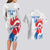 Custom France Rugby 2025 Couples Matching Long Sleeve Bodycon Dress and Hawaiian Shirt Allez Les Bleus!