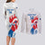 Custom France Rugby 2025 Couples Matching Long Sleeve Bodycon Dress and Long Sleeve Button Shirt Allez Les Bleus!