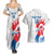 Custom France Rugby 2025 Couples Matching Summer Maxi Dress and Hawaiian Shirt Allez Les Bleus!