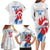 Custom France Rugby 2025 Family Matching Long Sleeve Bodycon Dress and Hawaiian Shirt Allez Les Bleus!