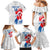 Custom France Rugby 2025 Family Matching Mermaid Dress and Hawaiian Shirt Allez Les Bleus!