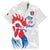 Custom France Rugby 2025 Family Matching Mermaid Dress and Hawaiian Shirt Allez Les Bleus!